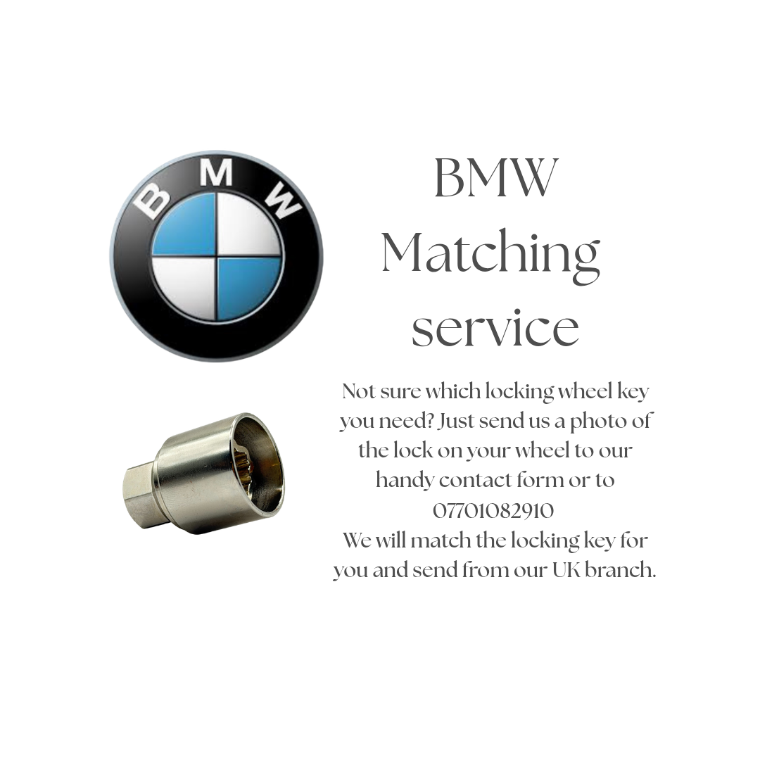 BMW LOCKING WHEEL KEY - MATCHING SERVICE - LRBFS LTD