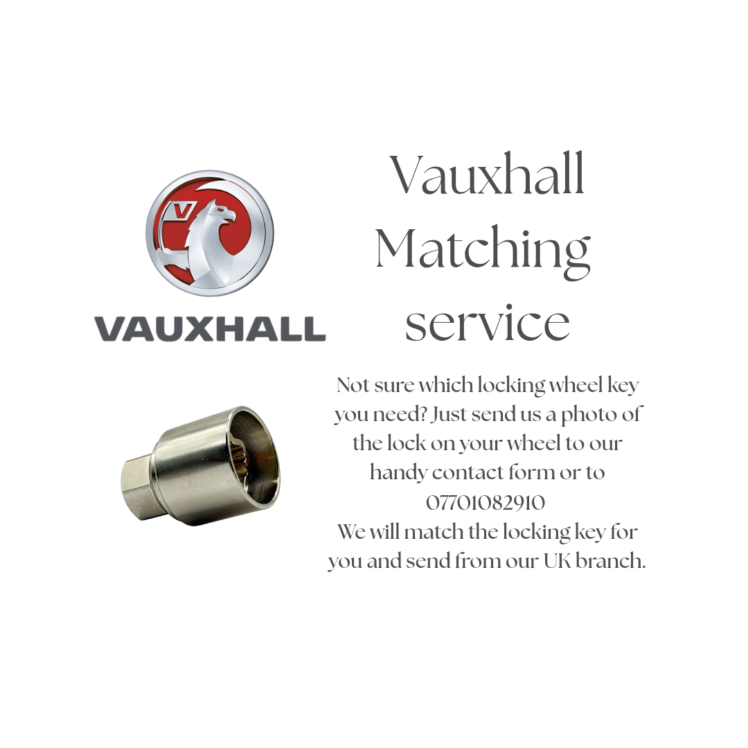 Vauxhall Locking Wheel Bolt Key - LRBFS LTD