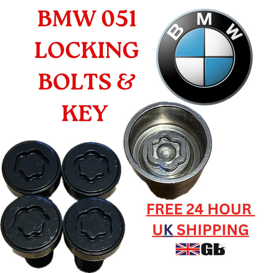 BMW LOCKING WHEEL BOLT & KEY - 051 - LRBFS LTD