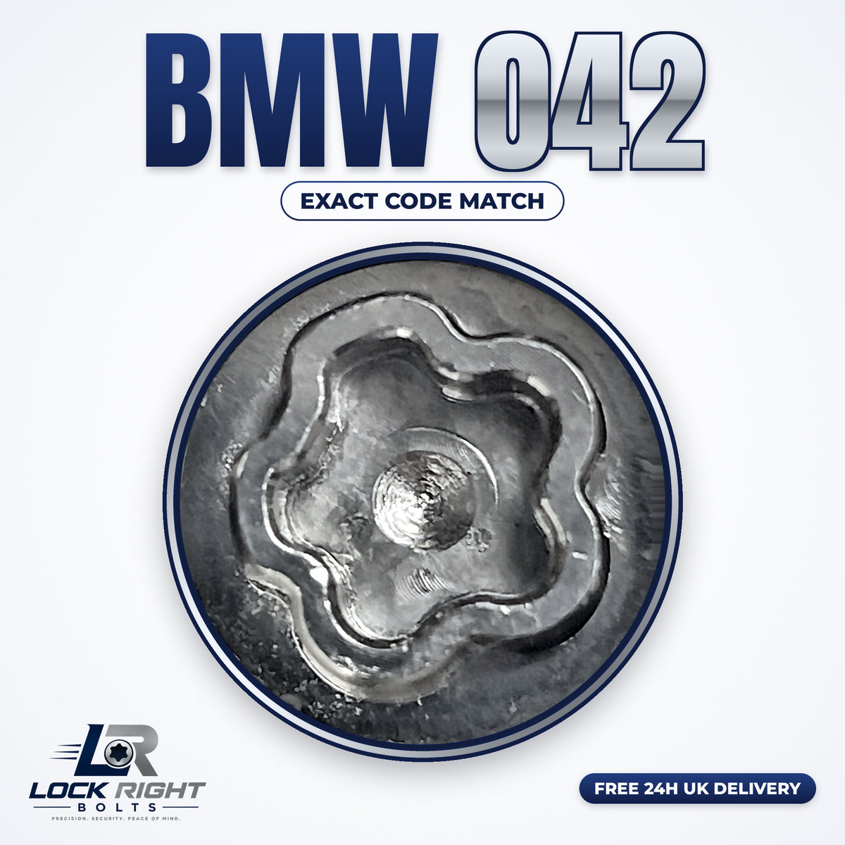 BMW locking wheel key 042 - Lock Right Bolts