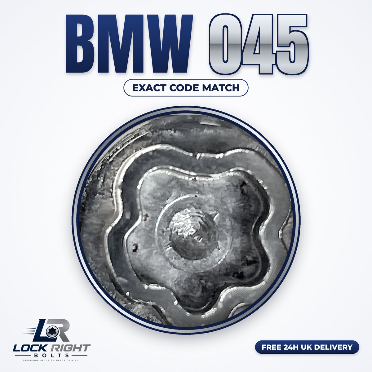 BMW locking wheel key 045 - Lock Right Bolts