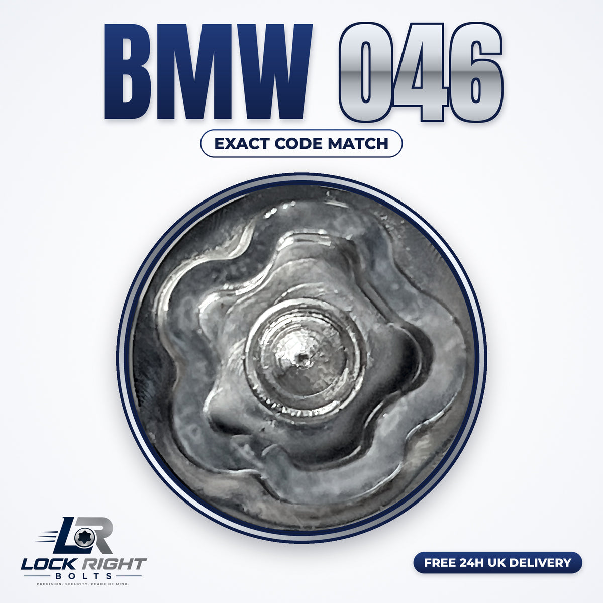 BMW locking wheel key 046 - Lock Right Bolts