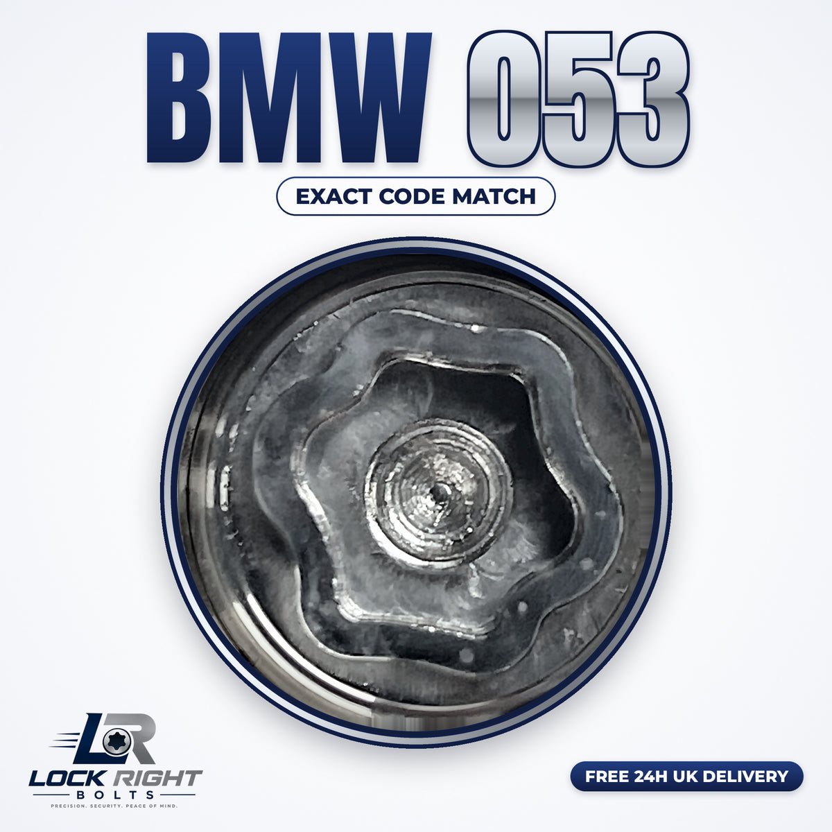 BMW locking wheel key 053 - Lock Right Bolts