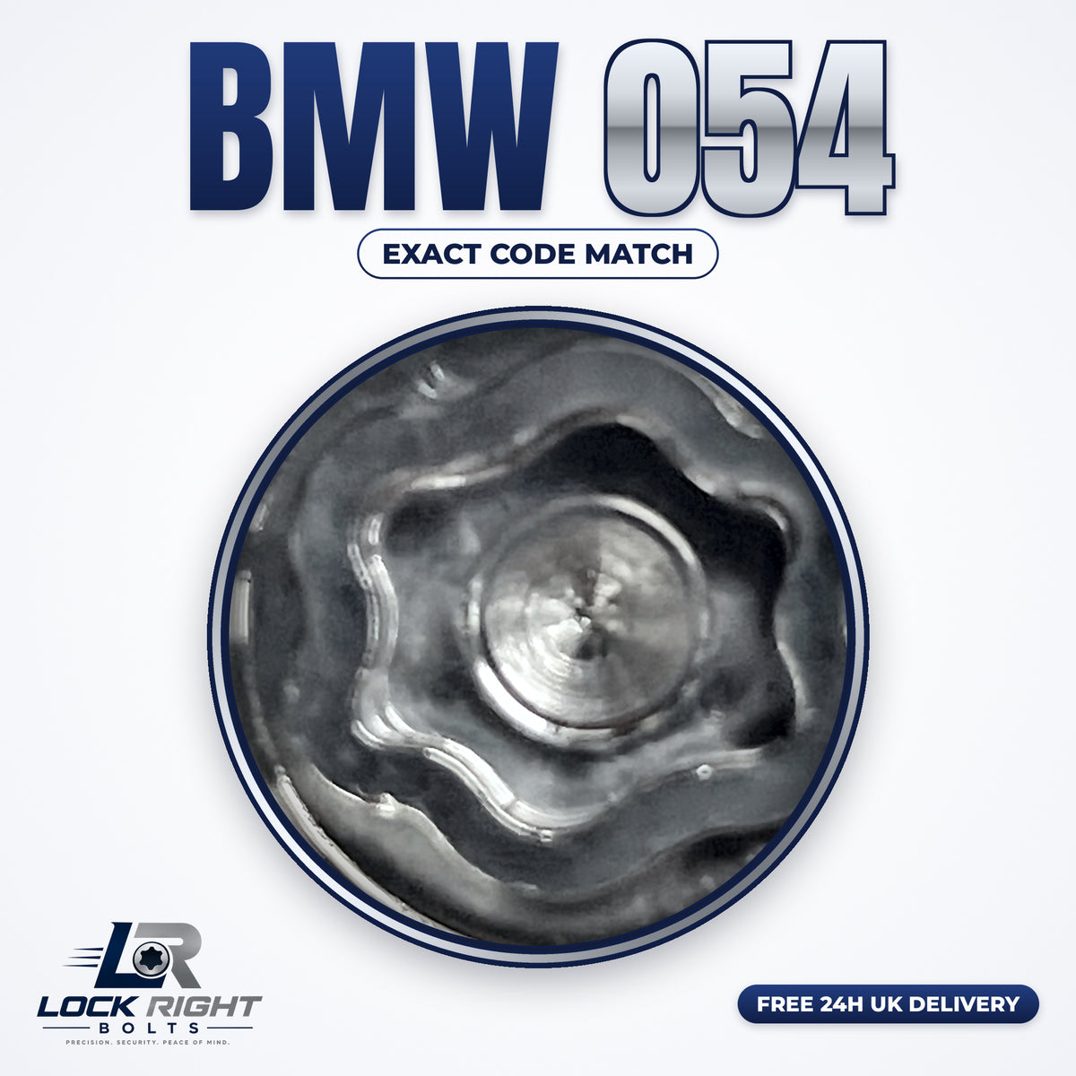 BMW locking wheel key 054 - Lock Right Bolts