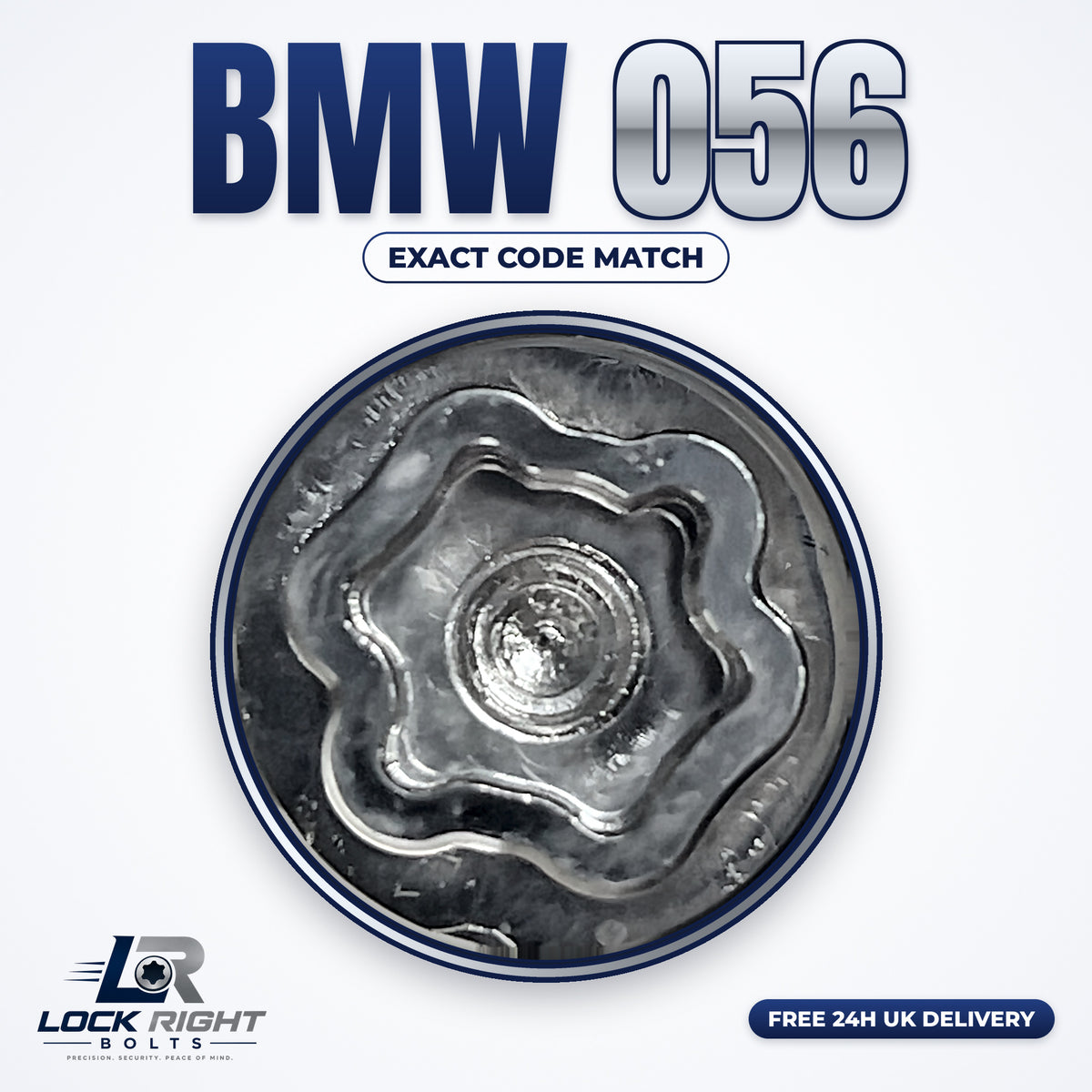 BMW locking wheel key 056 - Lock Right Bolts