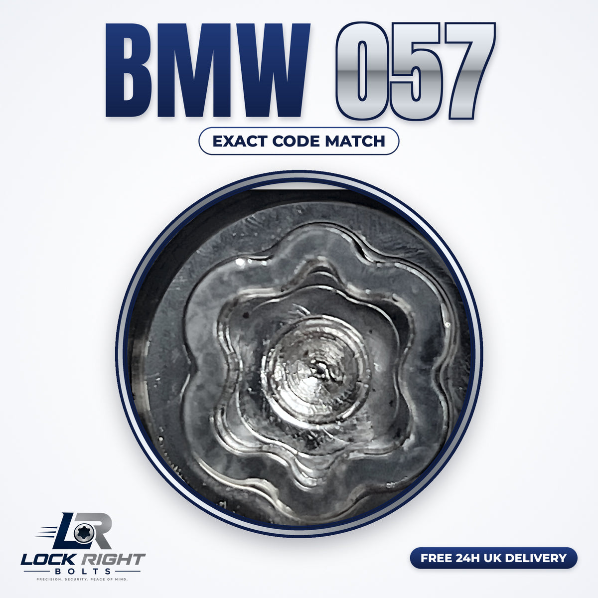 BMW locking wheel key 057 - Lock Right Bolts