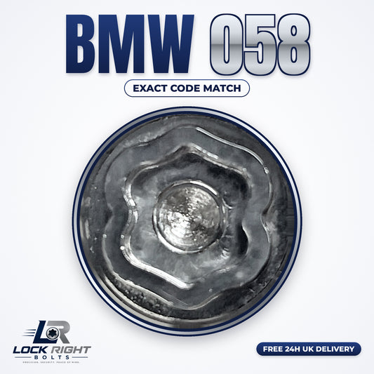 BMW locking wheel key 058 - Lock Right Bolts