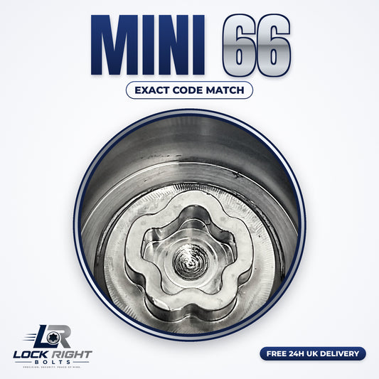 MINI locking wheel key 66 - Lock Right Bolts
