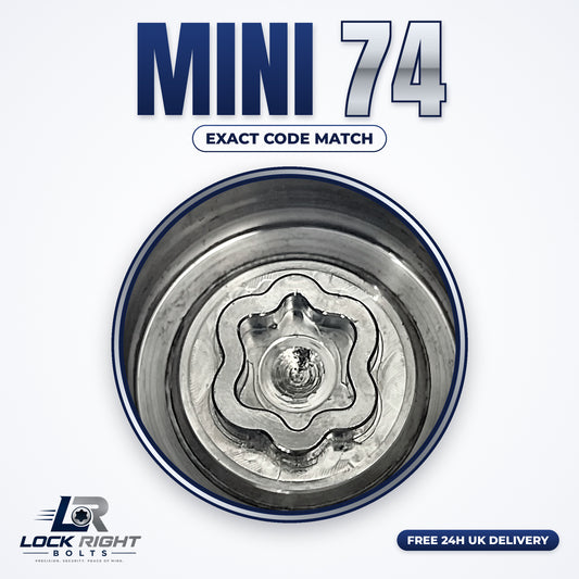 MINI locking wheel key 74 - Lock Right Bolts
