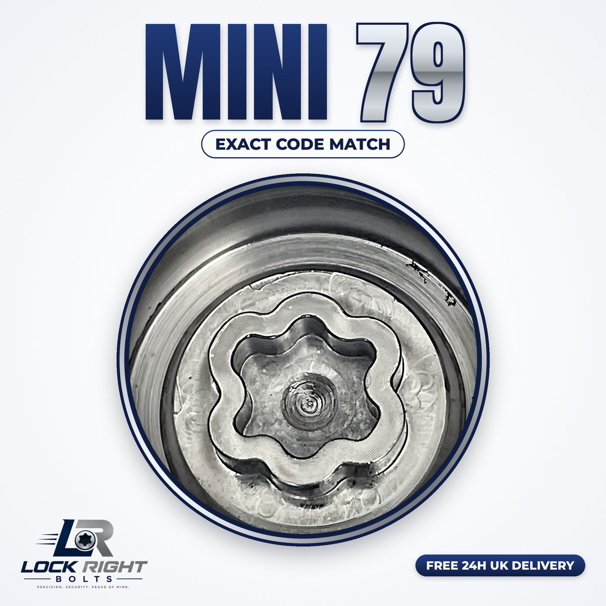 MINI locking wheel key 79 - Lock Right Bolts