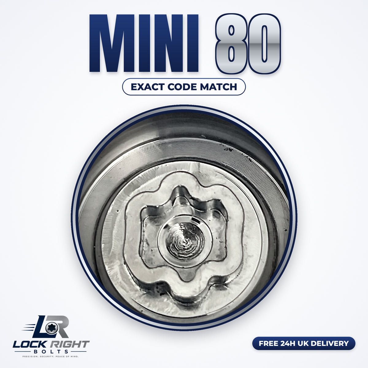 MINI locking wheel key 80 - Lock Right Bolts