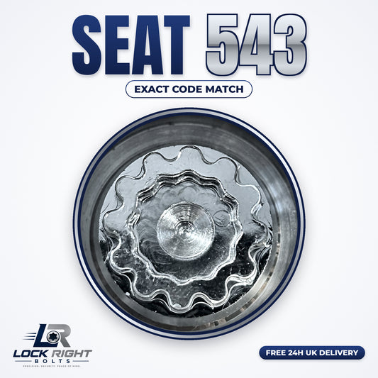 SEAT locking wheel key 543 - Lock Right Bolts