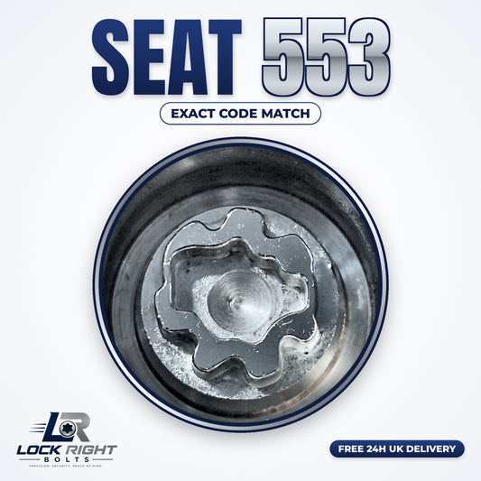 SEAT locking wheel key 553 - Lock Right Bolts