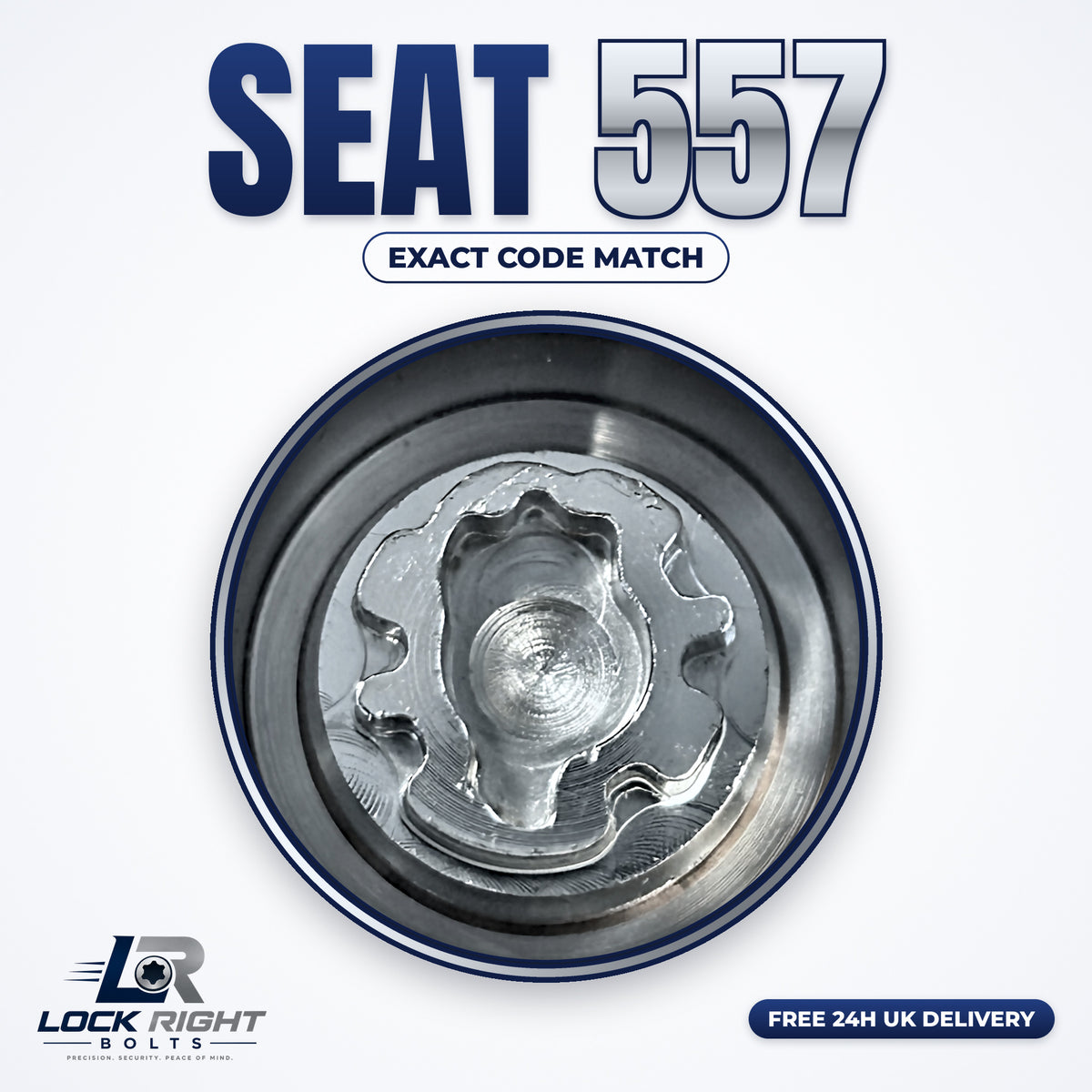 SEAT locking wheel key 557 - Lock Right Bolts