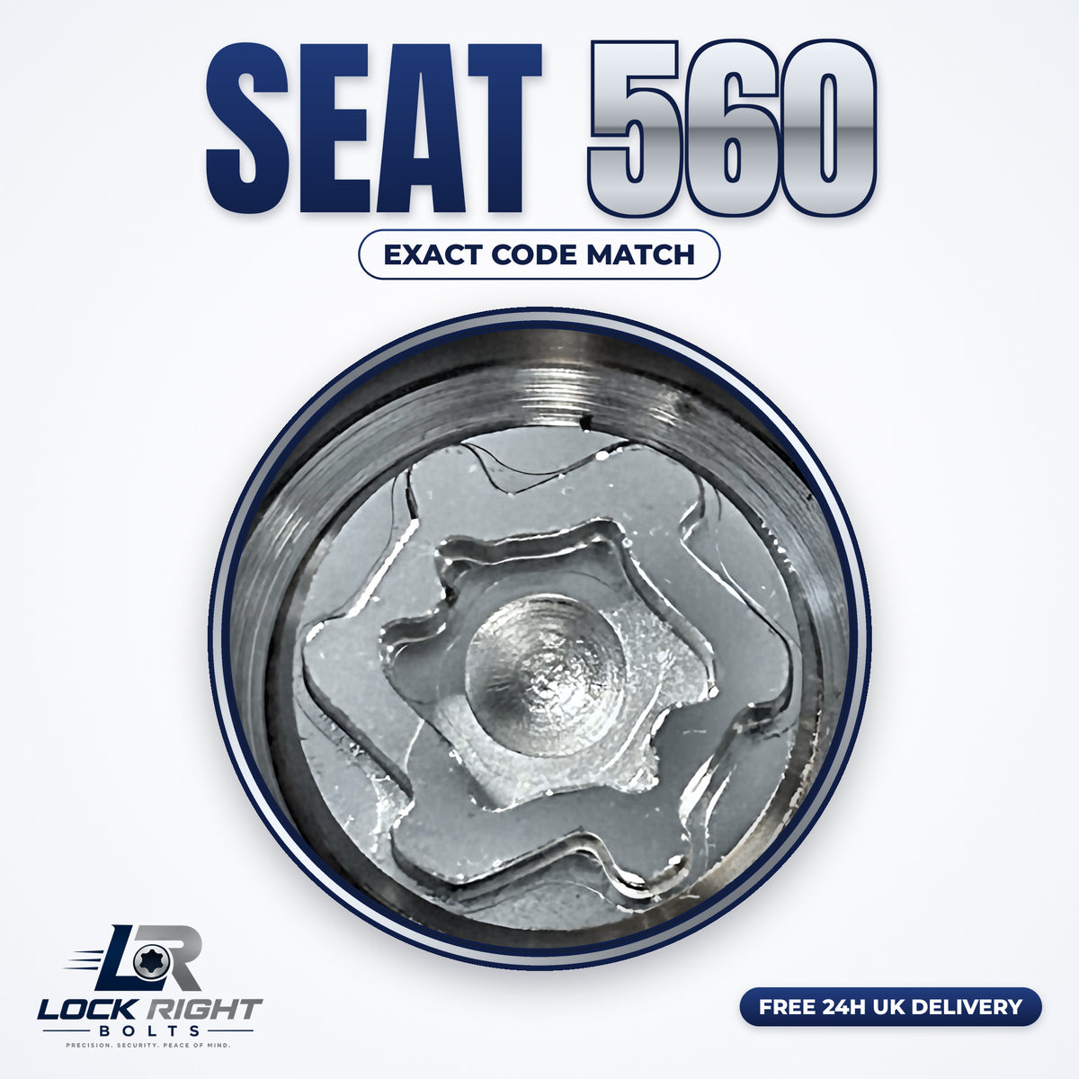 SEAT locking wheel key 560 - Lock Right Bolts