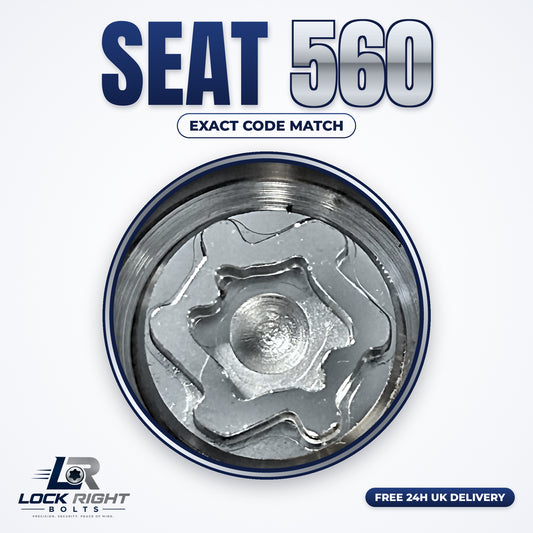 SEAT locking wheel key 560 - Lock Right Bolts