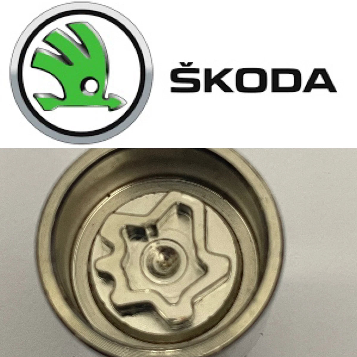 SKODA LOCKING WHEEL NUT KEY - LETTER H - CODE 768 - LRBFS LTD