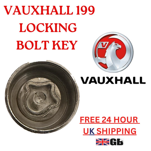 VAUXHALL LOCKING WHEEL NUT KEY - 199 - LRBFS LTD
