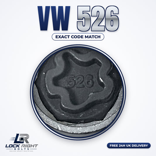 VOLKSWAGEN locking wheel key 526 - Lock Right Bolts